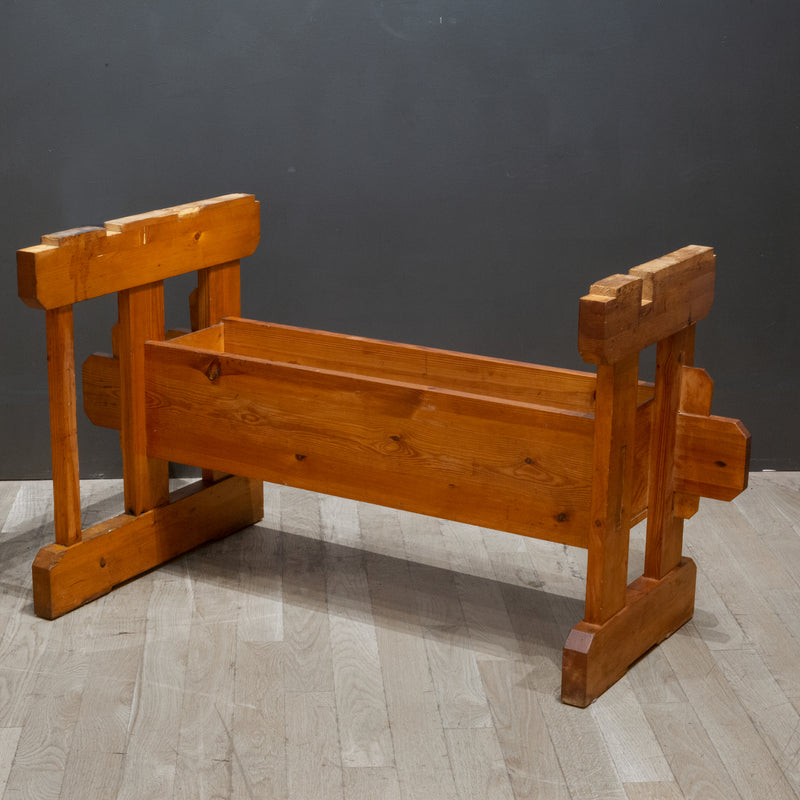 Mid-century Maple Carpenter's Workbench c.1960