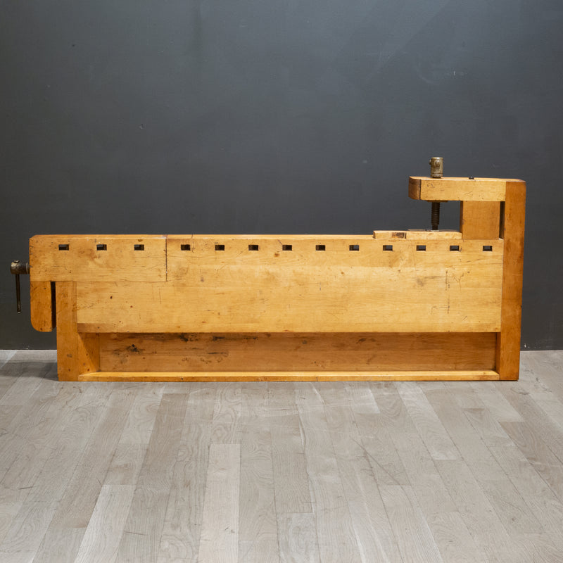 Mid-century Maple Carpenter's Workbench c.1960