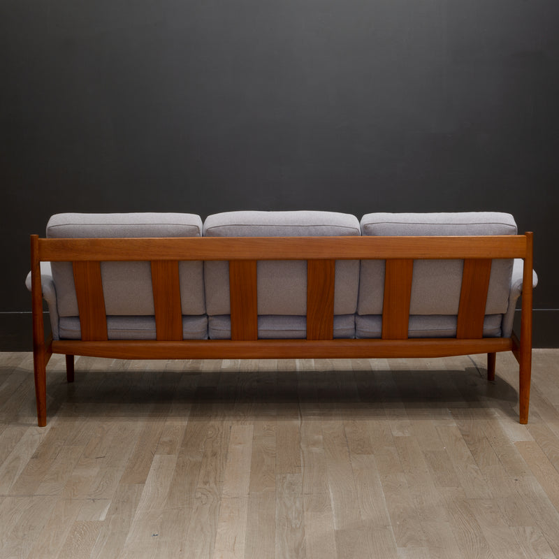 Mid-century Solid Teak Grete Jalk for France and Son Sofa c.1960